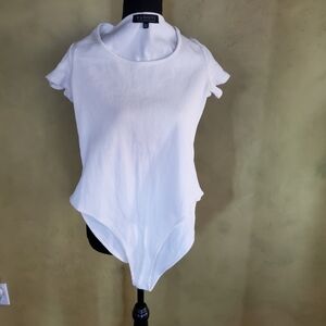 Eloquii White Bodysuit